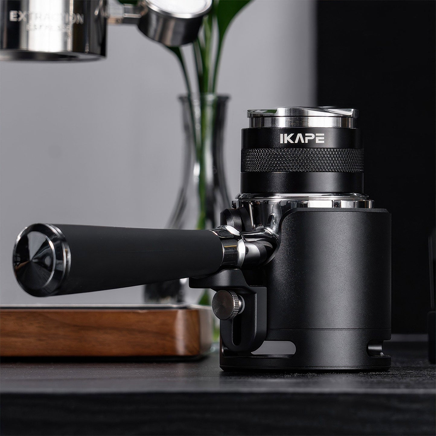 Lastaforest- 2 in 1 Adjustable Coffee Distributor & Tamper