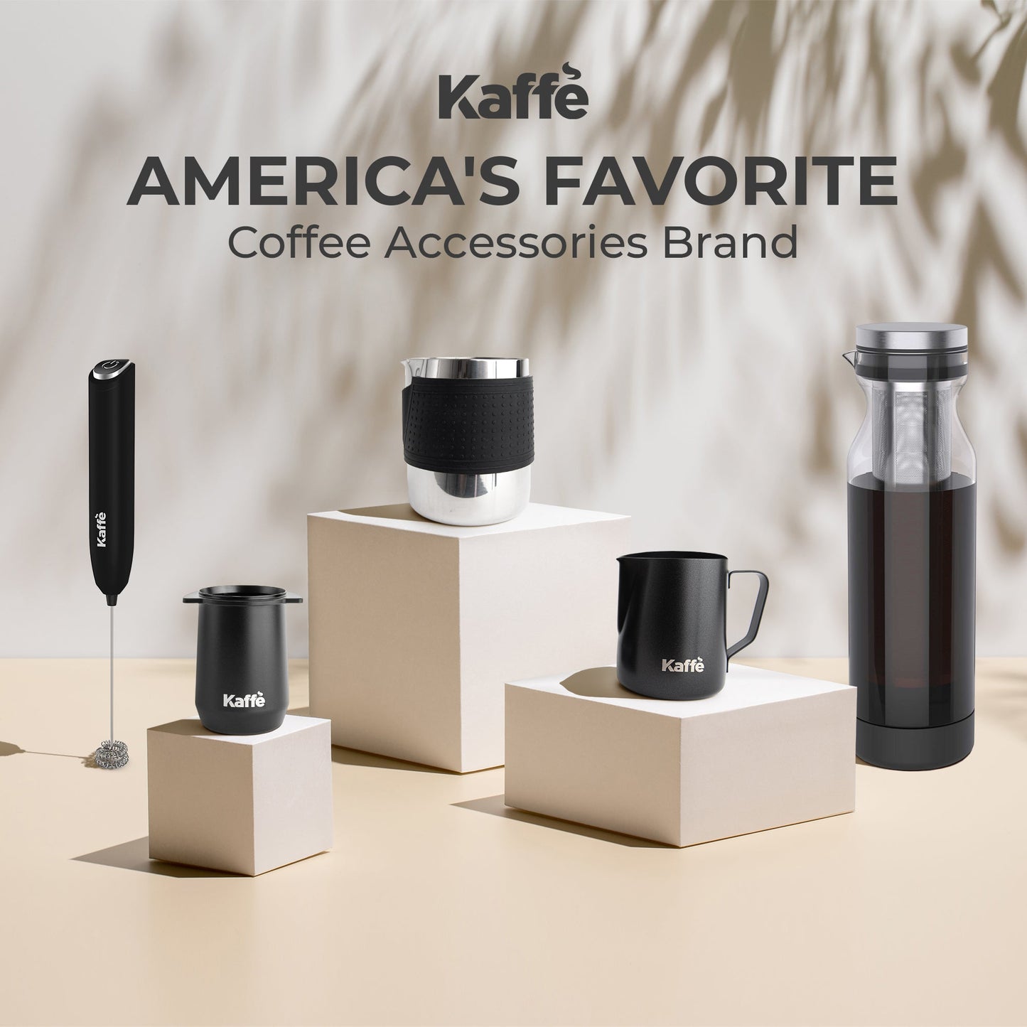 Kaffe Milk Frothing Pitcher 20oz (600ml) KFFP02 – Stainless Steel Jug
