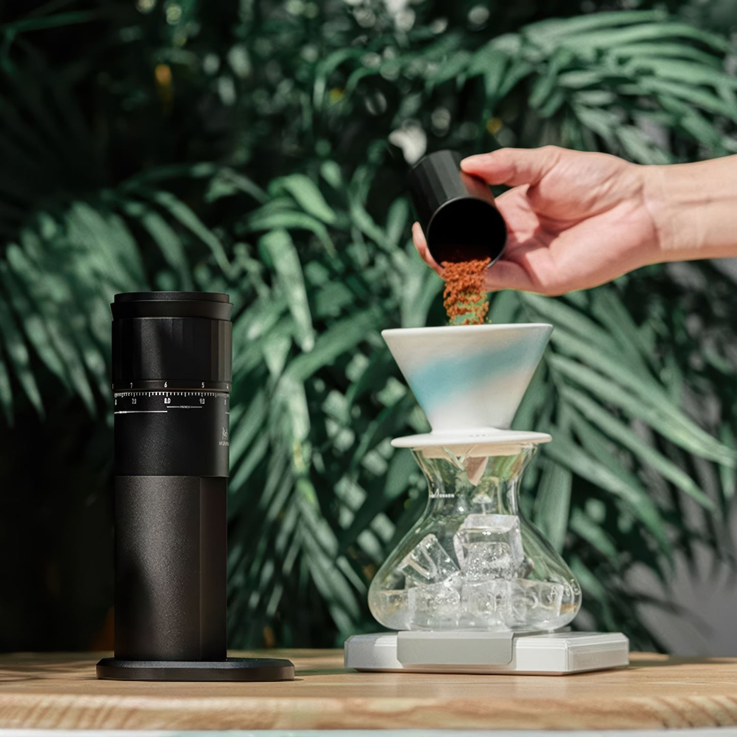 Lastaforest Precision Home Coffee Grinder