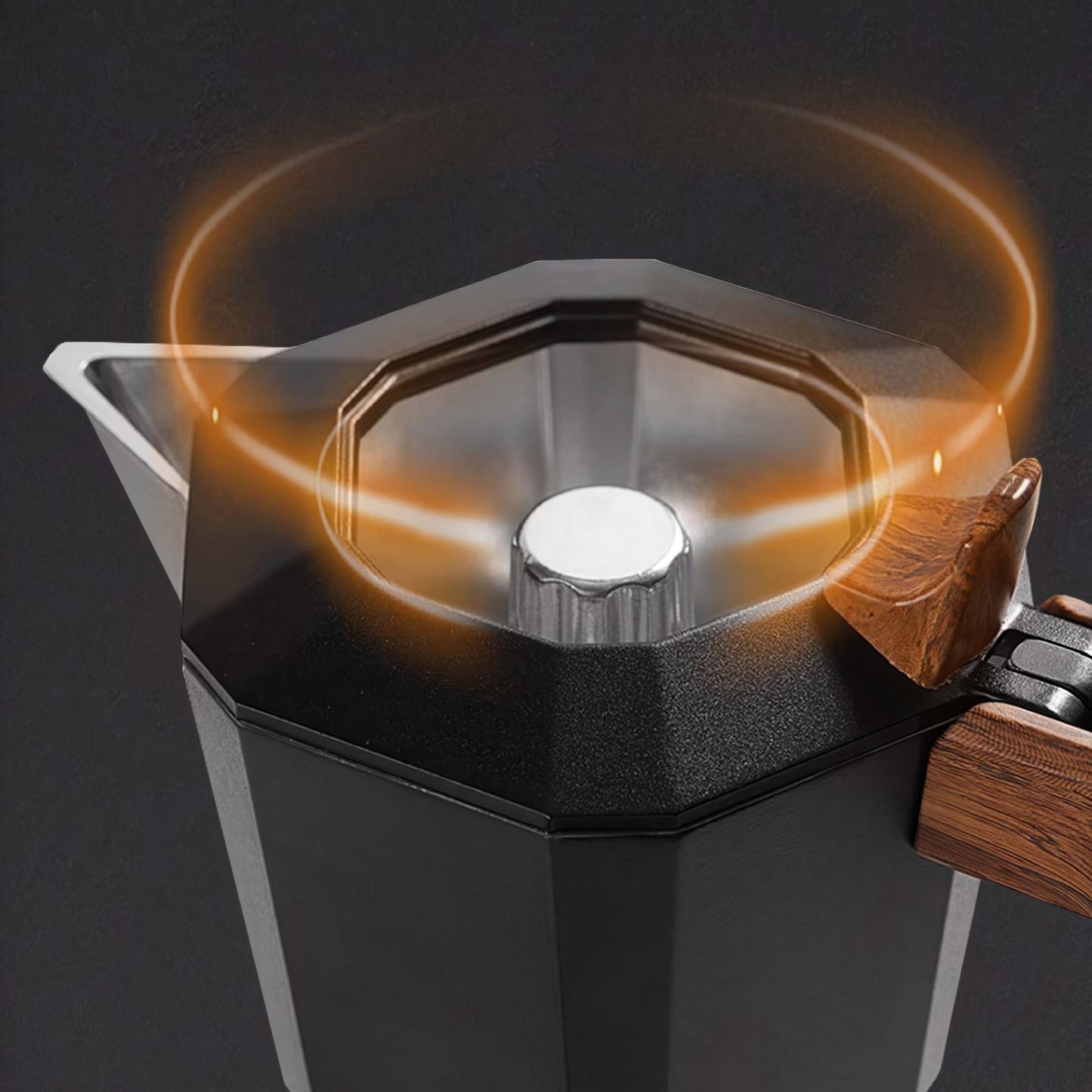 Lastaforest High Pressure Espresso Maker Moka Pot