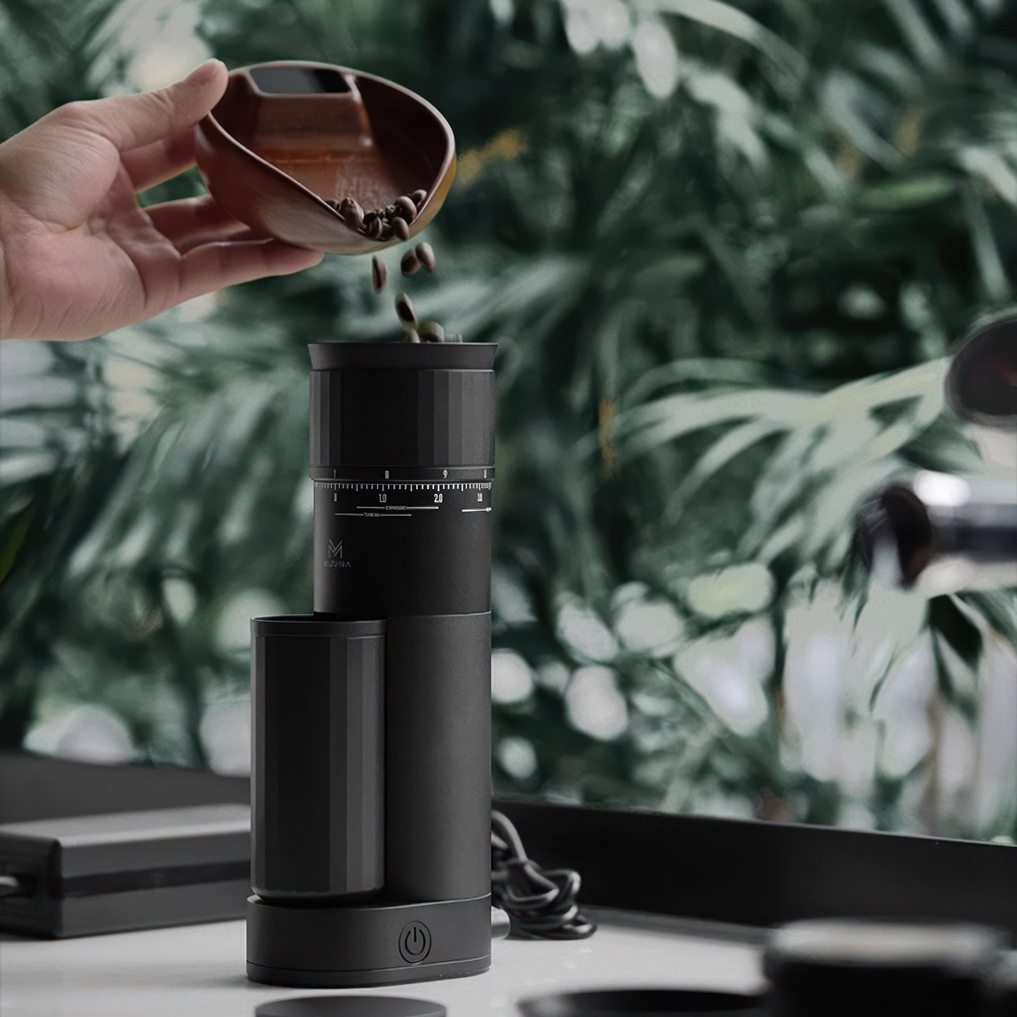 Lastaforest Precision Home Coffee Grinder