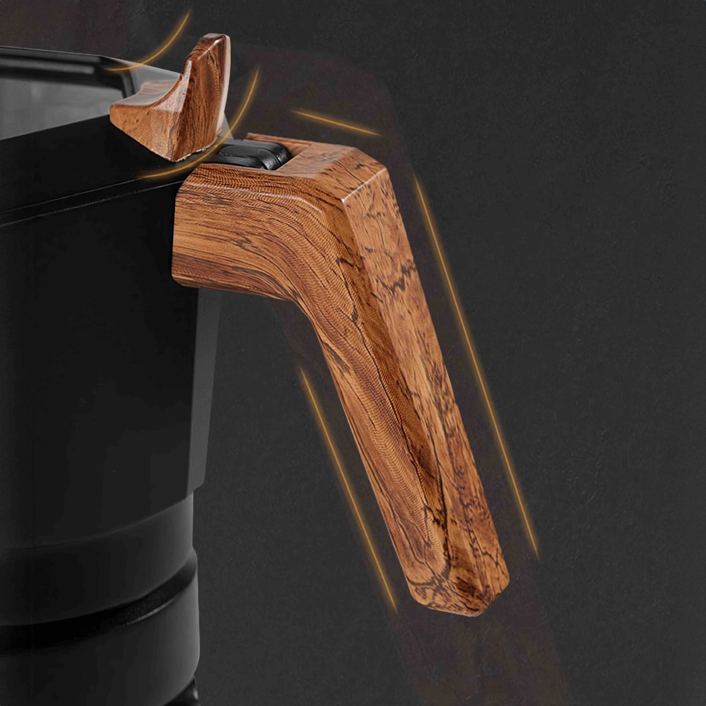 Lastaforest High Pressure Espresso Maker Moka Pot