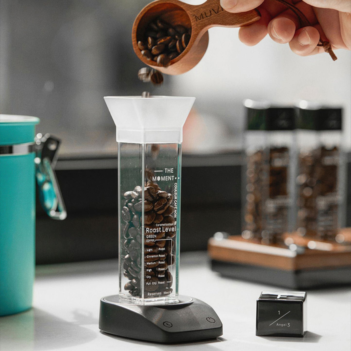 Lastaforest Mini Electronic Portable Espresso Scale