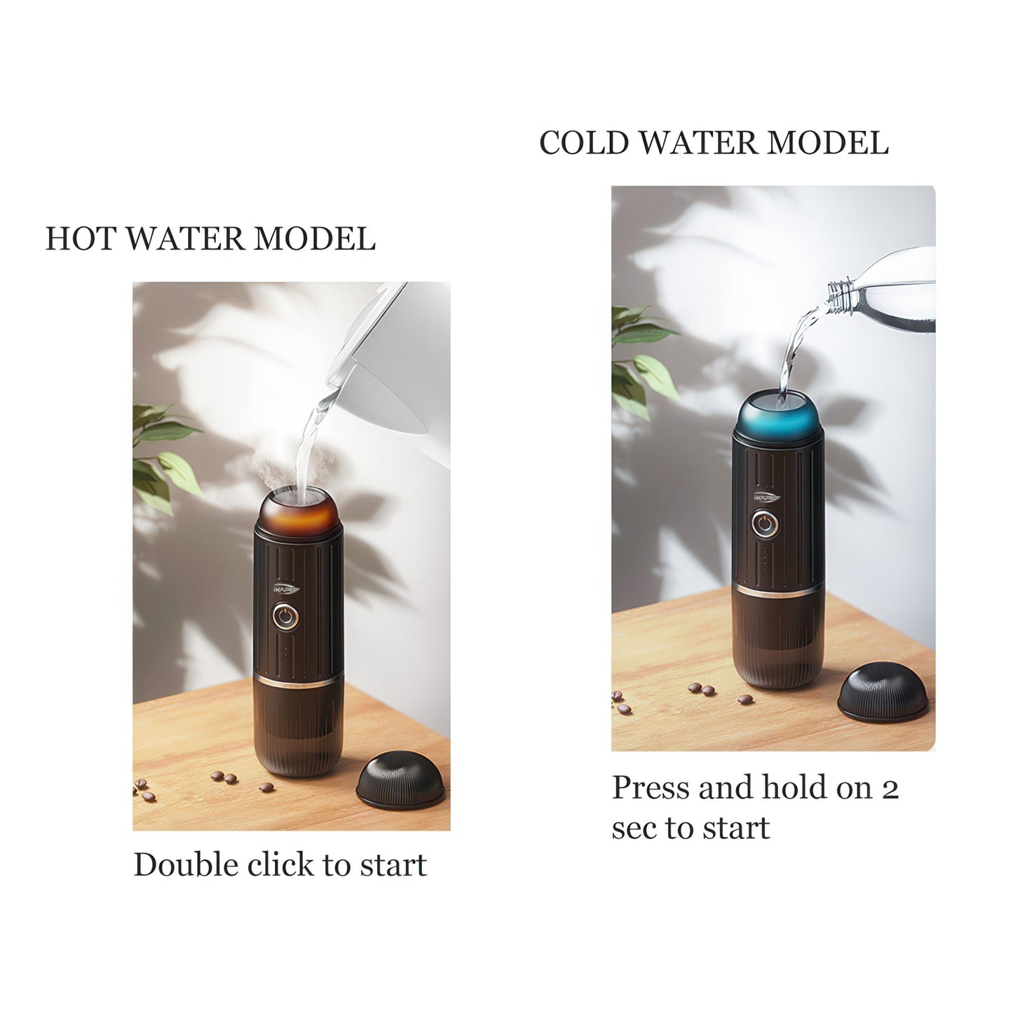 Lastaforest Portable Electric Espresso Coffee Maker