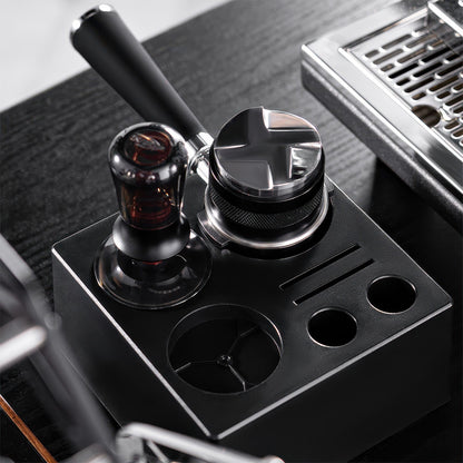 Lastaforest- 2 in 1 Adjustable Coffee Distributor & Tamper