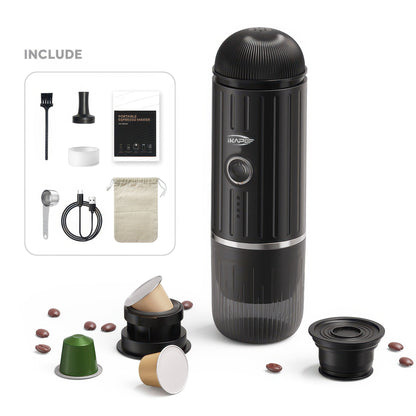 Lastaforest Portable Electric Espresso Coffee Maker