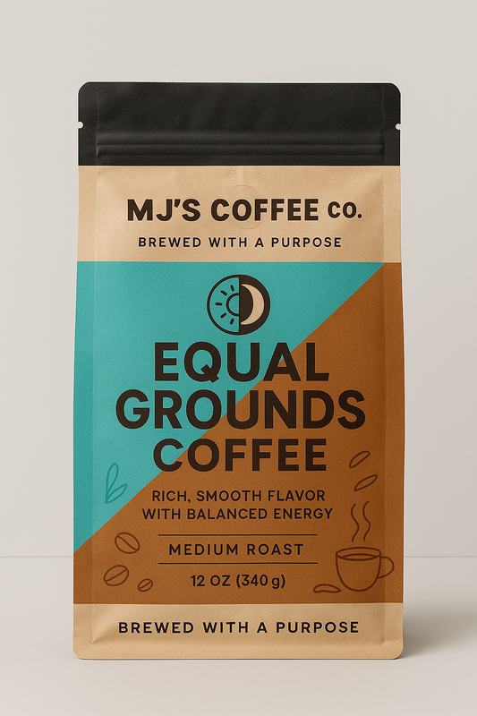 Equal Grounds (1/2 Decaf 1/2 Regular)