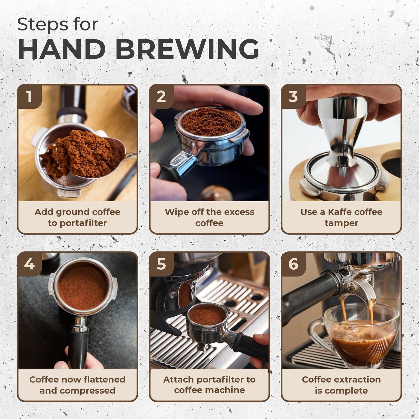Kaffe 51mm Espresso Tamper – Precision You Can Taste